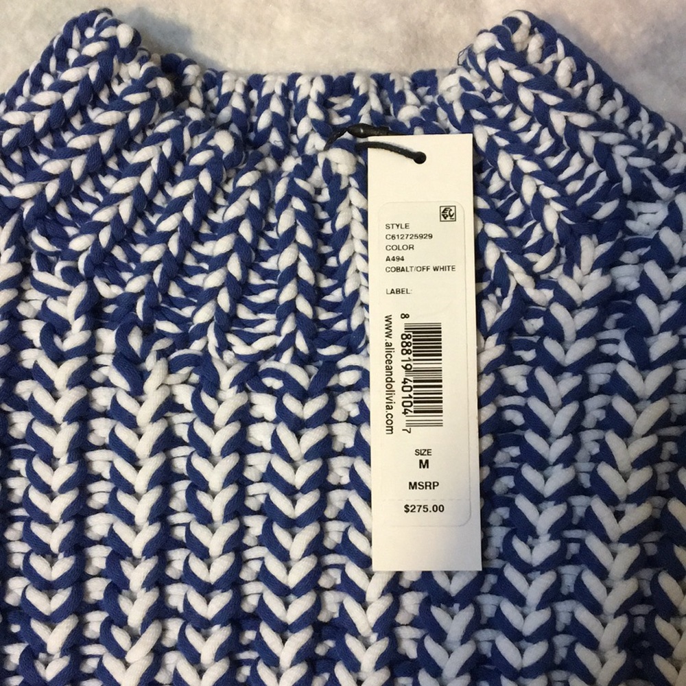 Alice and olivia tomi sleeveless mock neck sweater - Picture 5 of 8